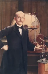 Portrait de Kristian Birkeland, scientifique et industriel norvégien